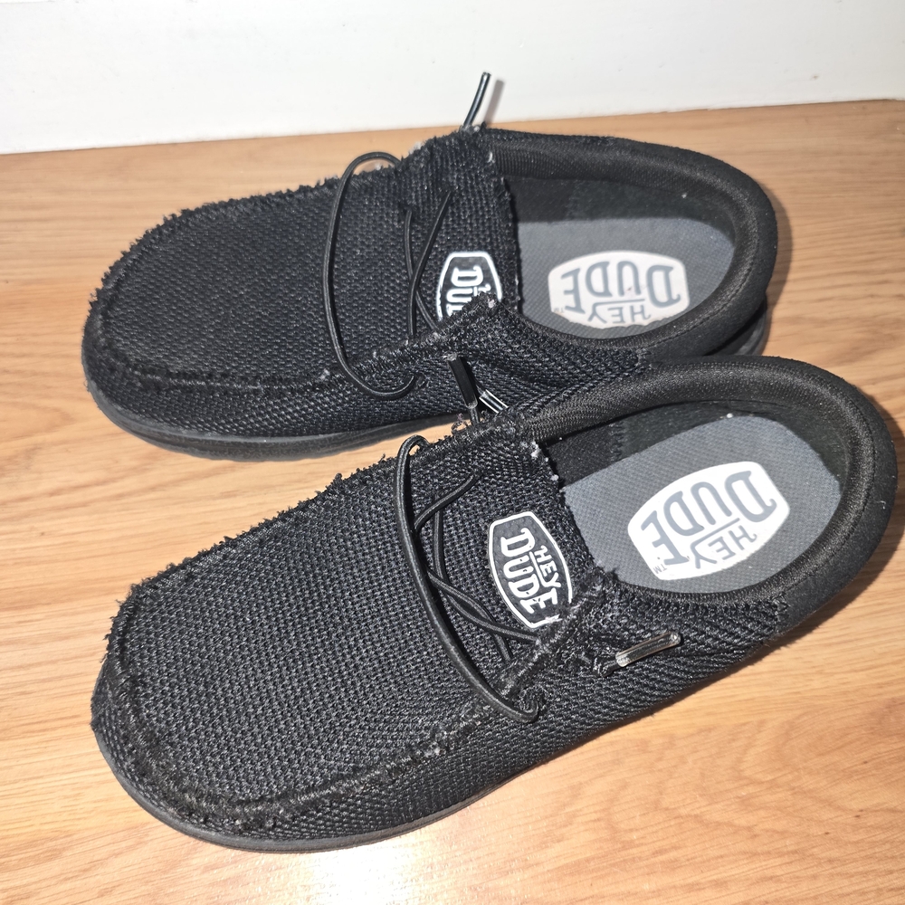 Hey Dude Black Casual Shoes